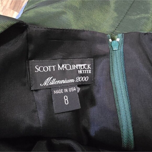 Scott McClintock Millenium 2000 Formal Prom Dress Y2K Vintage Evening Gown Party - Picture 5 of 7